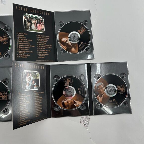 The Godfather 5-Disc DVD Collection 2001 Collectors Edition with Bonus Material - Picture 5 of 8